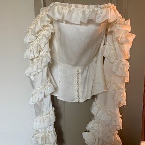 Style Mafia white blouse